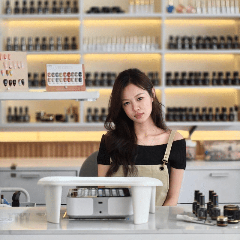 SODA Studio Bangkok 25 Nail and eyelashes technician at Soda Studio