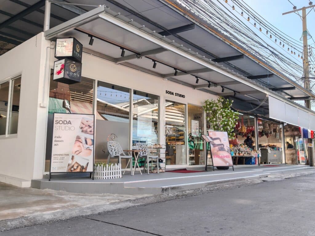 SODA Studio Bangkok 3 Soda Studio Nail Salon Bankok frontview